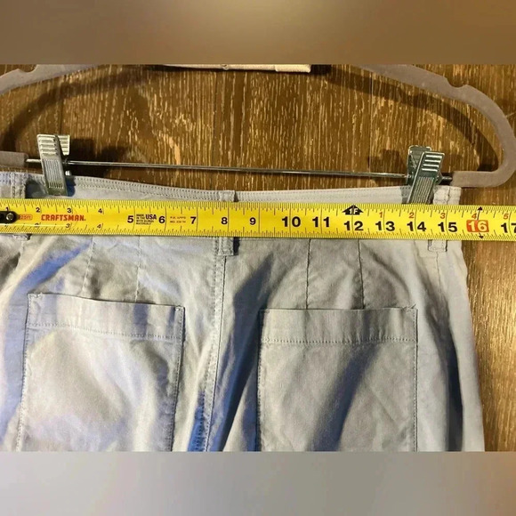 Maeve Light Blue Wide Leg Pants - Picture 6 of 7